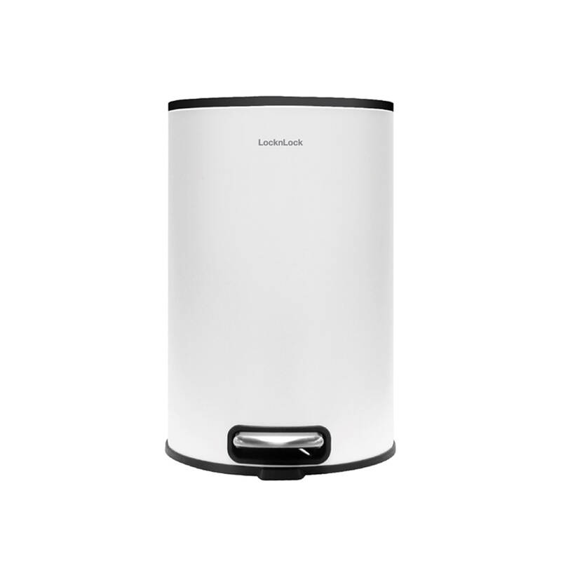 Thùng Đựng Rác 8L - Màu Trắng - LocknLock - BYP010WHT, , large image number null